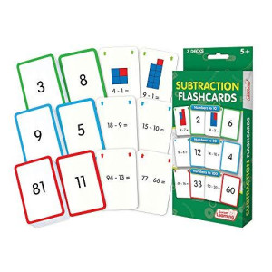 Junior Learning Subtraction Flash Cards