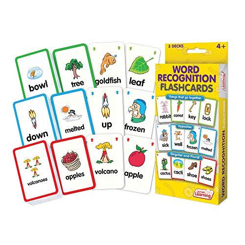 Junior Learning JL201 Word Recognition Flashcards