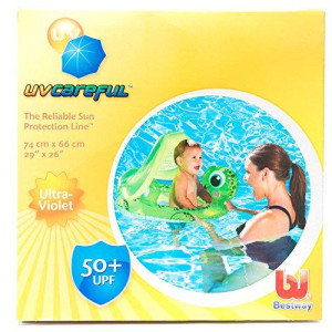 UV Careful 50+ UPF Baby Care Seat - Turtle Covered Swimming Pool Float