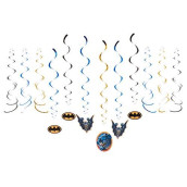 American Greetings Batman Party Supplies Hanging Swirl Decorations 12