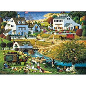 Buffalo Games - Charles Wysocki - Hound of the Baskervilles - 1000 Piece Jigsaw Puzzle
