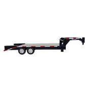 Big Country Toys Flatbed Trailer with Gooseneck Trailer Hitch, Fun Add-On for Farm Toys & Toy Trucks