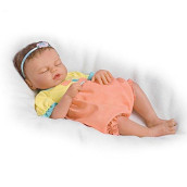 The Ashton-Drake Galleries Baby of Mine So Truly Real Lifelike & Realistic Weighted Newborn Baby Doll 17-inches