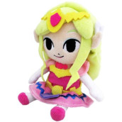 Little Buddy Legend of Zelda Wind Waker Princess Zelda 8" Plush , Pink