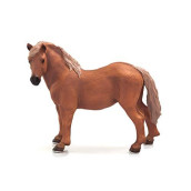 MOJO Suffolk Punch Mare Realistic Horse Toy Replica Hand Painted Figurine