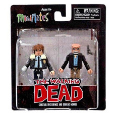 The Walking Dead Minimates Series 6 Constable Rick Grimes & Douglas Monroe