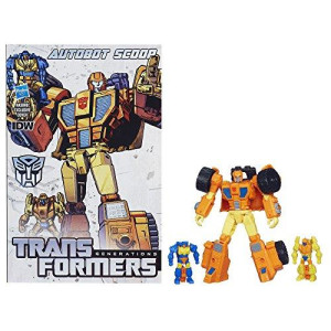 Transformers Generations Deluxe Class Autobot Scoop Figure