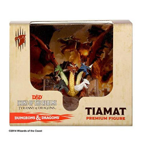 D&D Icons of the Realms: Tiamat Premium Fantasy Miniature Figure