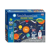 Smithsonian 100-piece 13" x 19" Space Exploration Discovery Puzzle