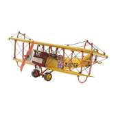 Old Modern Handicrafts 1918 Curtiss JN-4 Collectible, 1:24-Scale, Yellow