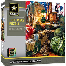 MasterPieces U.S. Army 1000 Puzzles Collection - Men of Honor 1000 Piece Jigsaw Puzzle