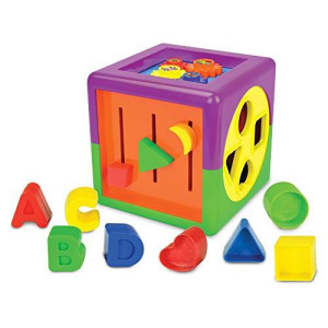 The Learning Journey Early Learning - My First Activity Cube - Baby & Toddler Toys & Gifts for Boys & Girls Ages 12 Months and Up - Award Winning Toy, Multi (160398)