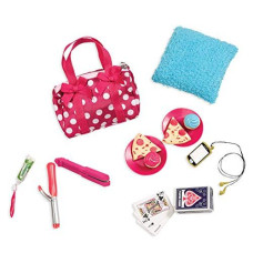 Our Generation Pegged Accessory - Polka Dot Sleepover Set