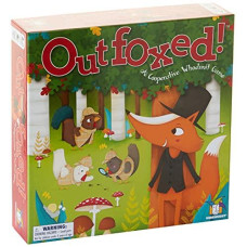 Gamewright Outfoxed! A Cooperative Whodunit Board Game for Kids 5+, Multi-colored, Standard, Model Number: 418