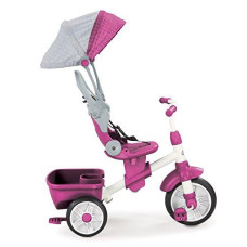 Little Tikes Perfect Fit 4-in-1 Trike, Pink, 9 months - 5 years