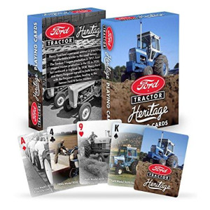 Licensed Ford Tractor Playing Cards