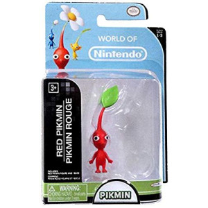 World of Nintendo Pikmin Series 3 Red Pikmin 2.5" Mini Figure