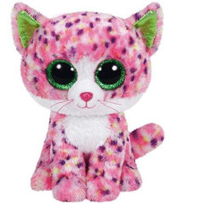 Ty Sophie Pink Polka Dot Cat Boo Small - Stuffed Animal (36189)