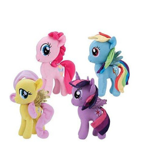My Little Pony 4 Piece Set - 8 Inch Stuff Toy