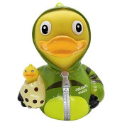 CelebriDucks Jurassic Quack Dinosaur Floating Rubber Ducks - Collectible Bath Toys Gift for Kids & Adults of All Ages