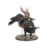 Big Country Toys Lane Frost & Red Rock - 1:20 Scale - Collectible - Rodeo Toys & Figurines