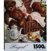 Bear Picnic Regal 1500 Pc Jigsaw Puzzle