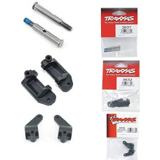 Pair of Traxxas Steering and Caster Blocks with Stub Axles for 2WD Slash Stampede Rustler or Bandit