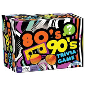 Outset Media - 80s 90s Trivia - Includes 220 Cards with Over 1200 Fun Questions and Answers - Ages 12+