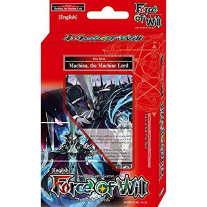 Force Of Will Machina The Machine Lord (Flame) FOW Alice Cluster Twilight Wanderer Starter Deck - 51 Cards