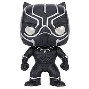 Funko POP Marvel: Captain America 3: Civil War Action Figure - Black Panther,Multi-colored,3.75 inches