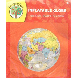 Transparent Inflatable Globe - 11.5 inches