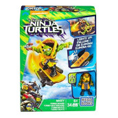 Mega Bloks Teenange Mutant Ninja Turtles: Out of The Shadows Mikey Turbo Board Playset