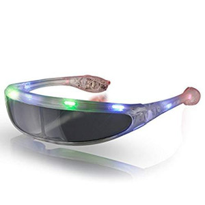 blinkee Futuristic LED Sunglasses Multicolor
