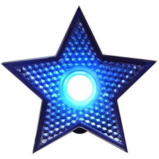 blinkee LED Blinking Blue Star Reflector Clip