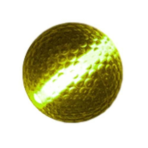 blinkee Glow Stick Golf Ball Yellow