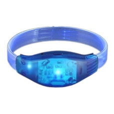 blinkee Sound Activated Blue LED Bracelet