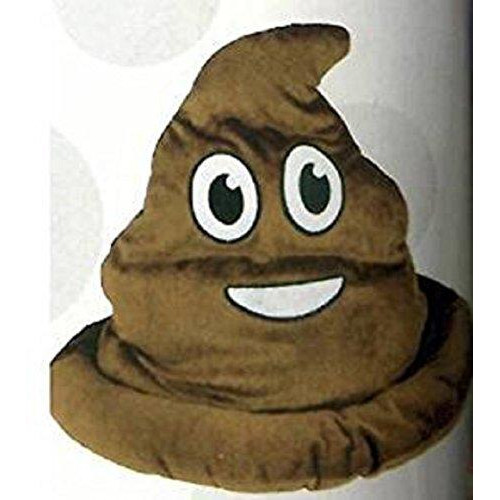 Fake Emoji Poop Hat