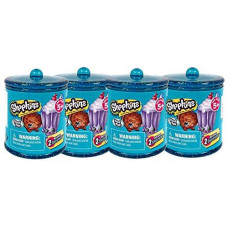 Shopkins Food Fair Set of 4 2-Pack Canisters