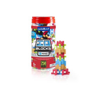 Guidecraft IO Blocks Minis - 250 Piece Set, Miniature Building STEM Educational Toy