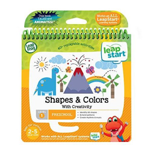 LeapFrog LeapStart Preschool Activity Book: Shapes and Colors and Creativity