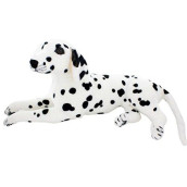 JESONN Realistic Stuffed Animals Dog Dalmatian Plush Toys (18.9 Inch)