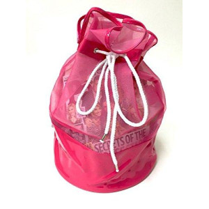 Sugar Lulu Drawstring Duffle Bag: Kaleidoscope - Pink