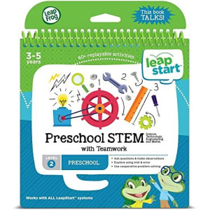 LeapFrog LeapStart Pre-Kindergarten Activity Book: Pre-K STEM (Science, Technology, Engineering, Math) and Teamwork