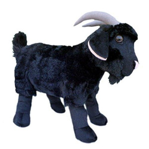 Adore 15" Renegade The Black Goat Plush Stuffed Animal Toy
