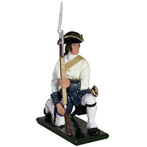 W. Britain 47054 Compagnies franches de la Marine Kneeling Make Ready, 1754-1760