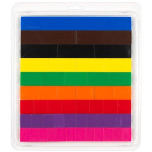 EAI Education Fraction Tiles: Blank Set of 51 - with Tray