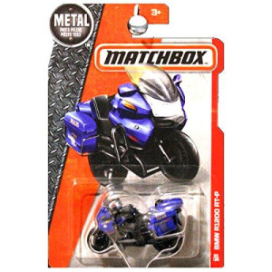 Matchbox 2016 Heroic Rescue Bmw R1200 Rt-p Motorcycle Bike Blue