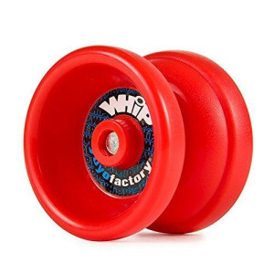 YoyoFactory Whip YoYo Toy - Includes Back Up String and Tricks & Secret Guide for Novice & Advanced Tricks - Kid Beginner Friendly Yo-yo - Includes - Boys or Girls Ages 8+ (Red)