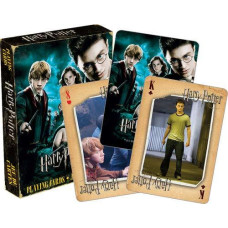 AQUARIUS Harry Potter Playing Cards - Order of Phoenix Deck of Cards for Your Favorite Card Games - Officially Licensed Harry Potter Merchandise & Collectibles - Poker Size with Linen Finish