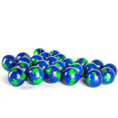 Bulk Lot of 2 Dozen World Stress Balls Earth Stress Relief Toys Therapeutic Educational Balls 24 Globe Squeeze 2 " Stress Balls